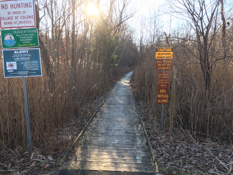 Entrance to Bauer Environmental Park