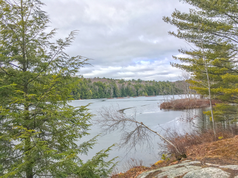 Lake Bonita Trail Map Lake Bonita (Moreau Lake State Park) | New York Trailheads