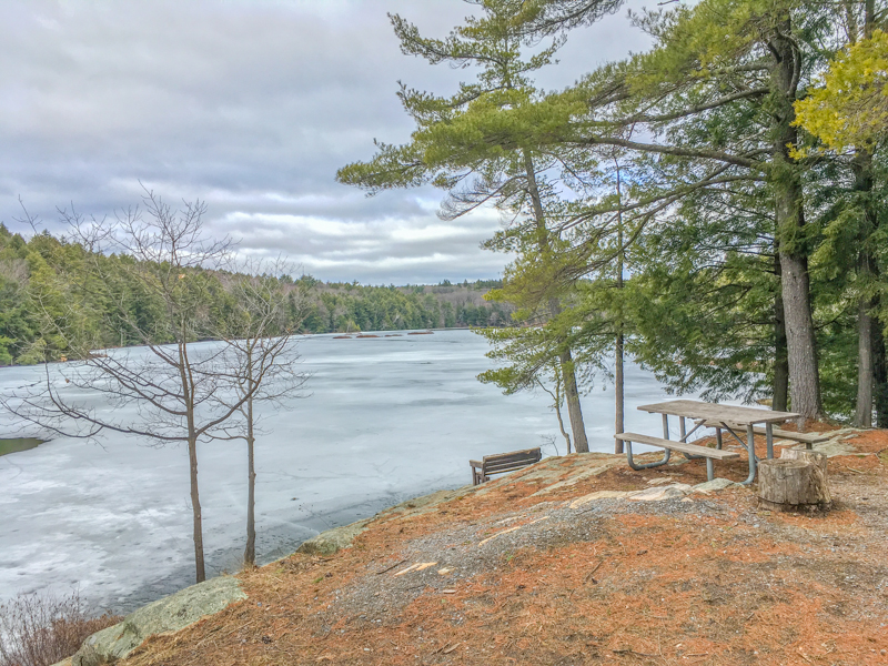 Lake Bonita Trail Map Lake Bonita (Moreau Lake State Park) | New York Trailheads