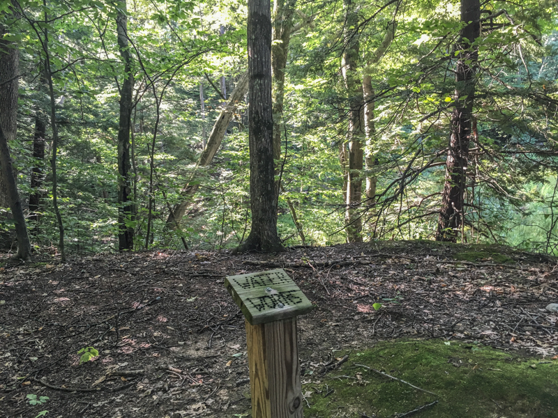 Water works sign