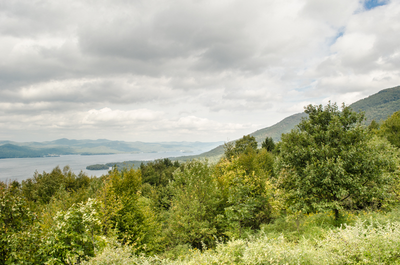 North over Lake George from Pilot Knob