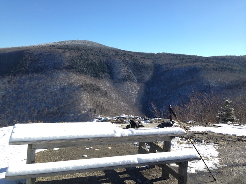 winter hiking