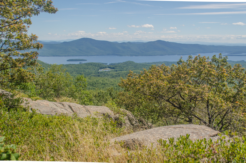 Lake George from Cat Mountain Summit