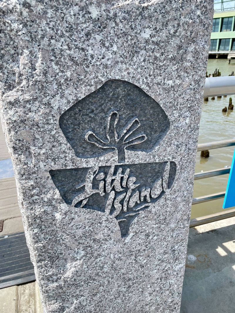 Little Island Sign