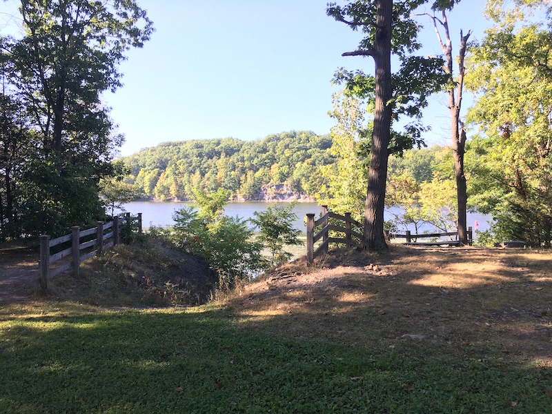 River overlook and picnic area